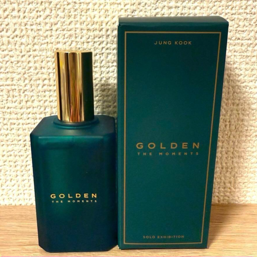 BTS JUNGKOOK GOLDEN The Moments Exhibition WATER-BASED PERFUME
