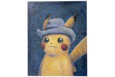 ゴッホピカチュウ 未開封 Pikachu with Grey Felt Hat ゴッホ