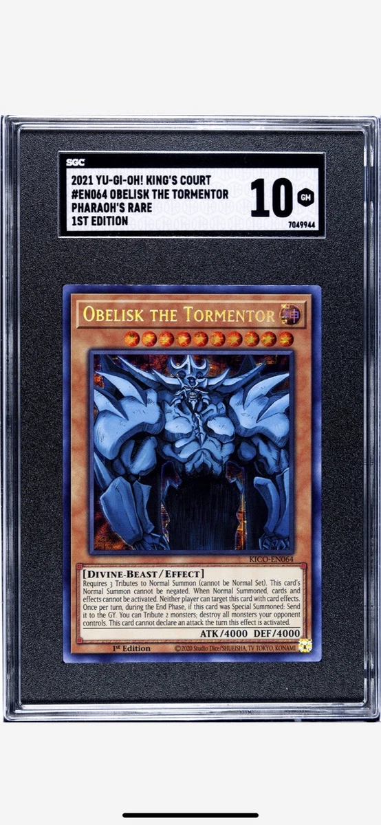 Obelisk The Tormentor Yu-Gi-Oh! TCG Individual Trading Card Games