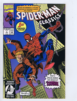 Spider-Man Classics #1 Marvel Comics 1993 Plus the Origin of Dr