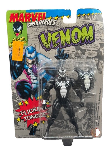 1991 MARVEL SUPER HEROES VENOM SEALED MOC TOYBIZ ACTION FIGURE-NEW
