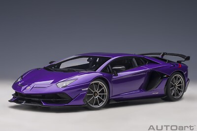 1/43 LB ムルシエラゴ Purple Purple Lamborghini Diecast & Toy