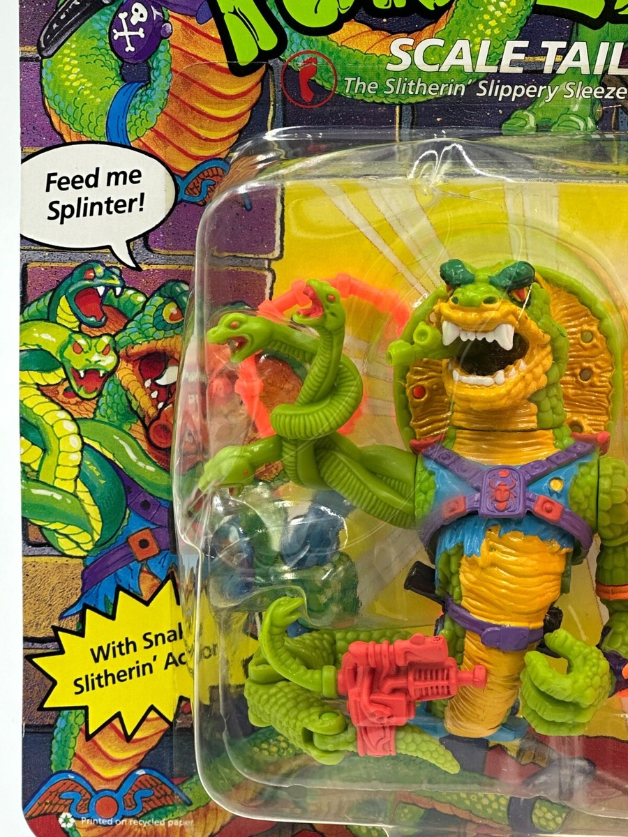 TEENAGE MUTANT NINJA TURTLES SCALE TAIL TMNT MOC 1992 PLAYMATES | eBay