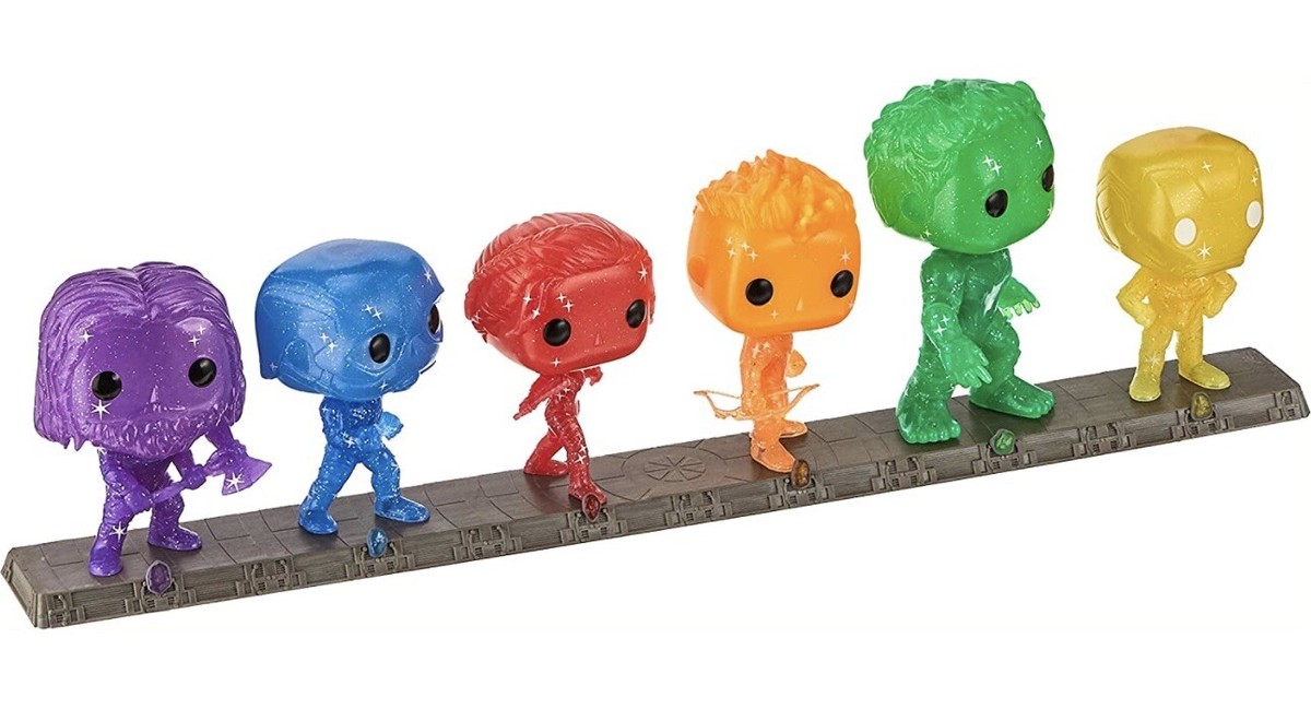 Funko Pop Artist Series Marvel Infinity Saga Avengers 6-Pack Set