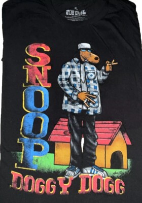 Joe Cool Meets Snoop Doggy Dog Collab Tee. Men's Black XL. | eBay
