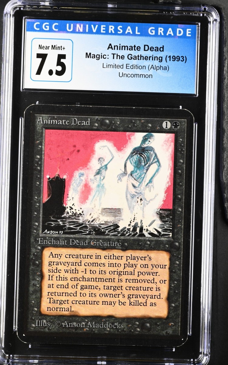 MTG マジック 動く死体 英語 アルファー Alpha 初版 MTG マジック 動く