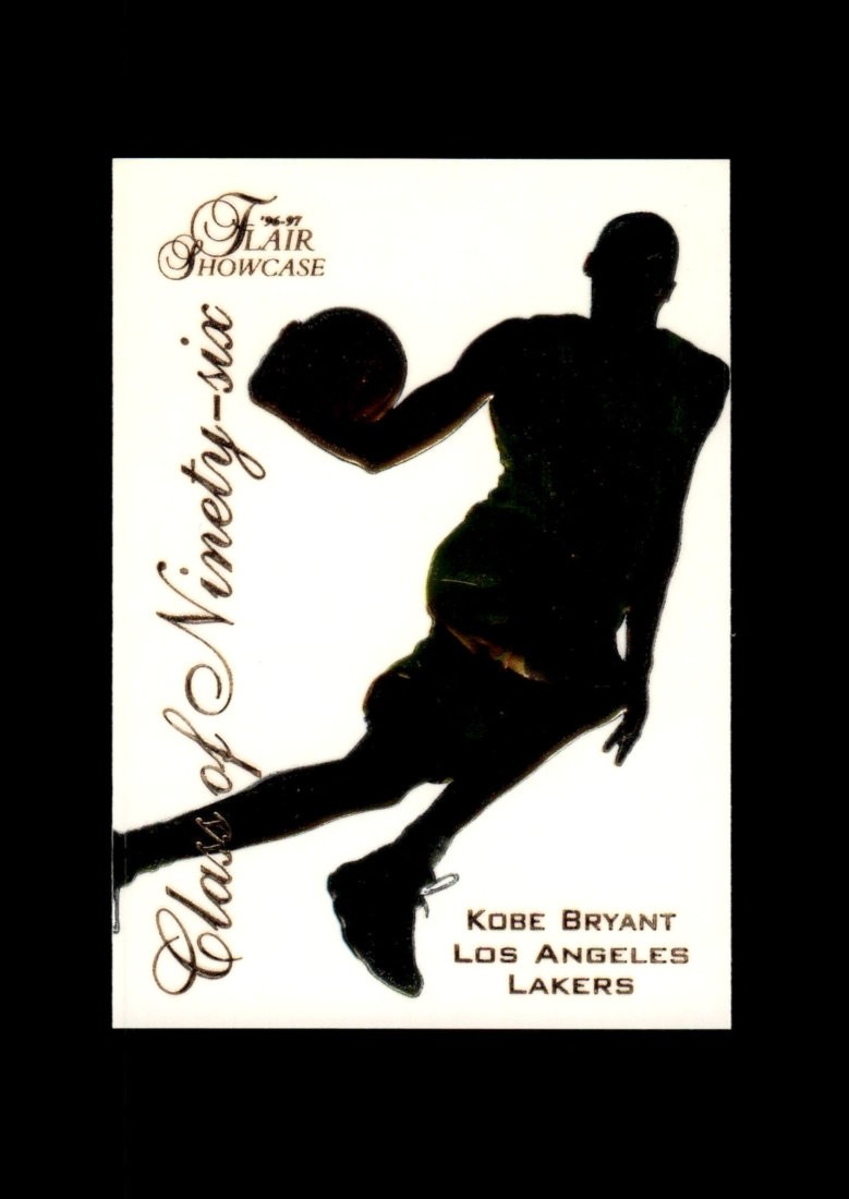 Kobe Bryant 1996 Flair Showcase #4 Class of '96 Price Guide