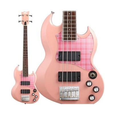 ESP BanG Dream! VIPER BASS Rimi Ushigome Poppin' Party Mini Bass