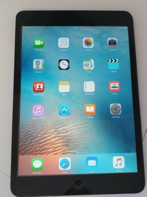 Apple iPad mini 1 12GB, Wi-Fi, 7.9in - Dark blue iOS 9 | eBay