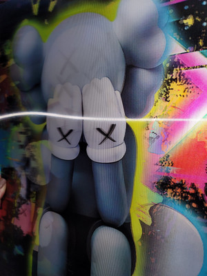 LENTICULAR POSTER 12X16 KAWS 2 | eBay