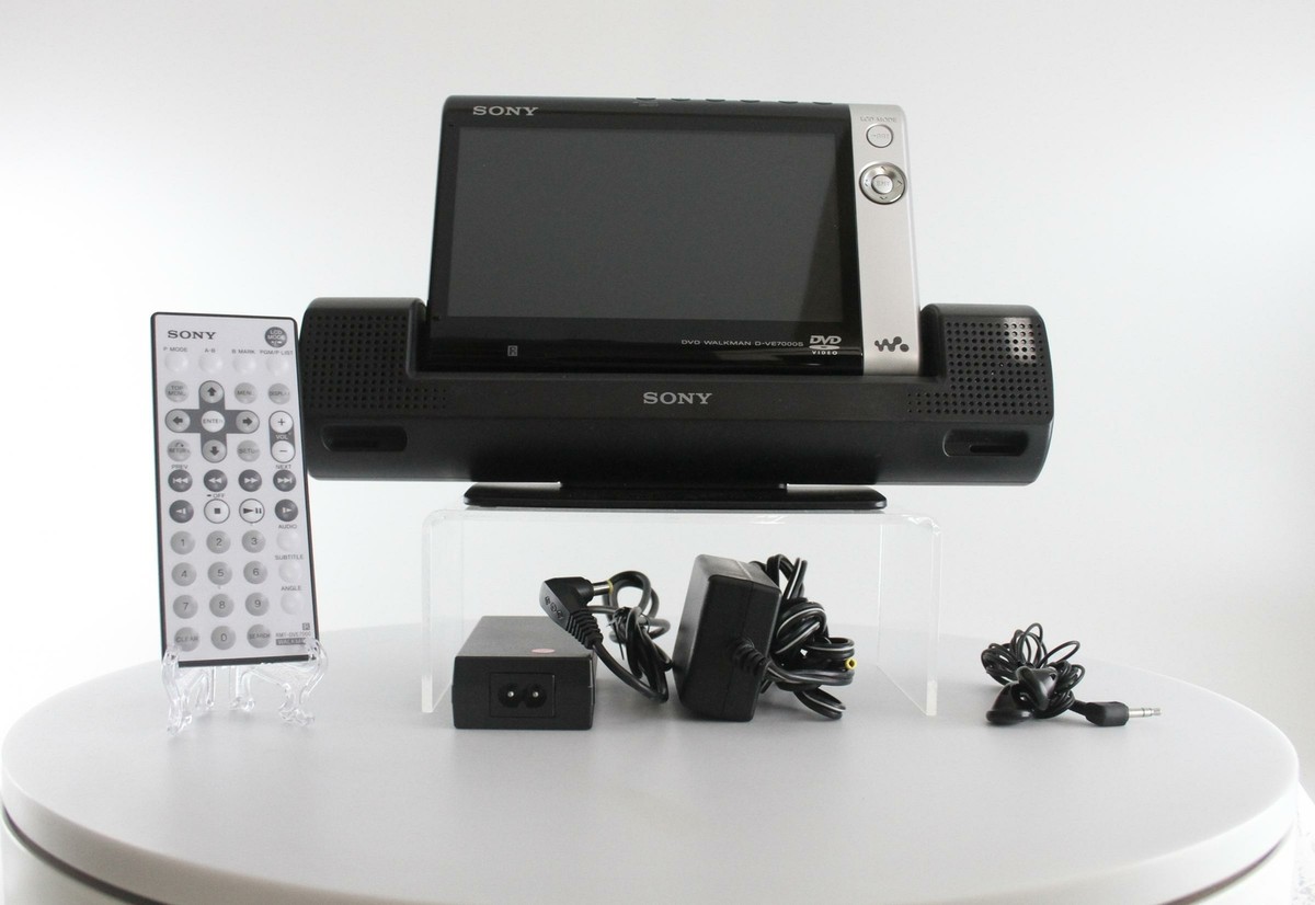 SONY D-VE7000S 注文 ポータブルDVDプレーヤー 美品 SONY D-VE7000S