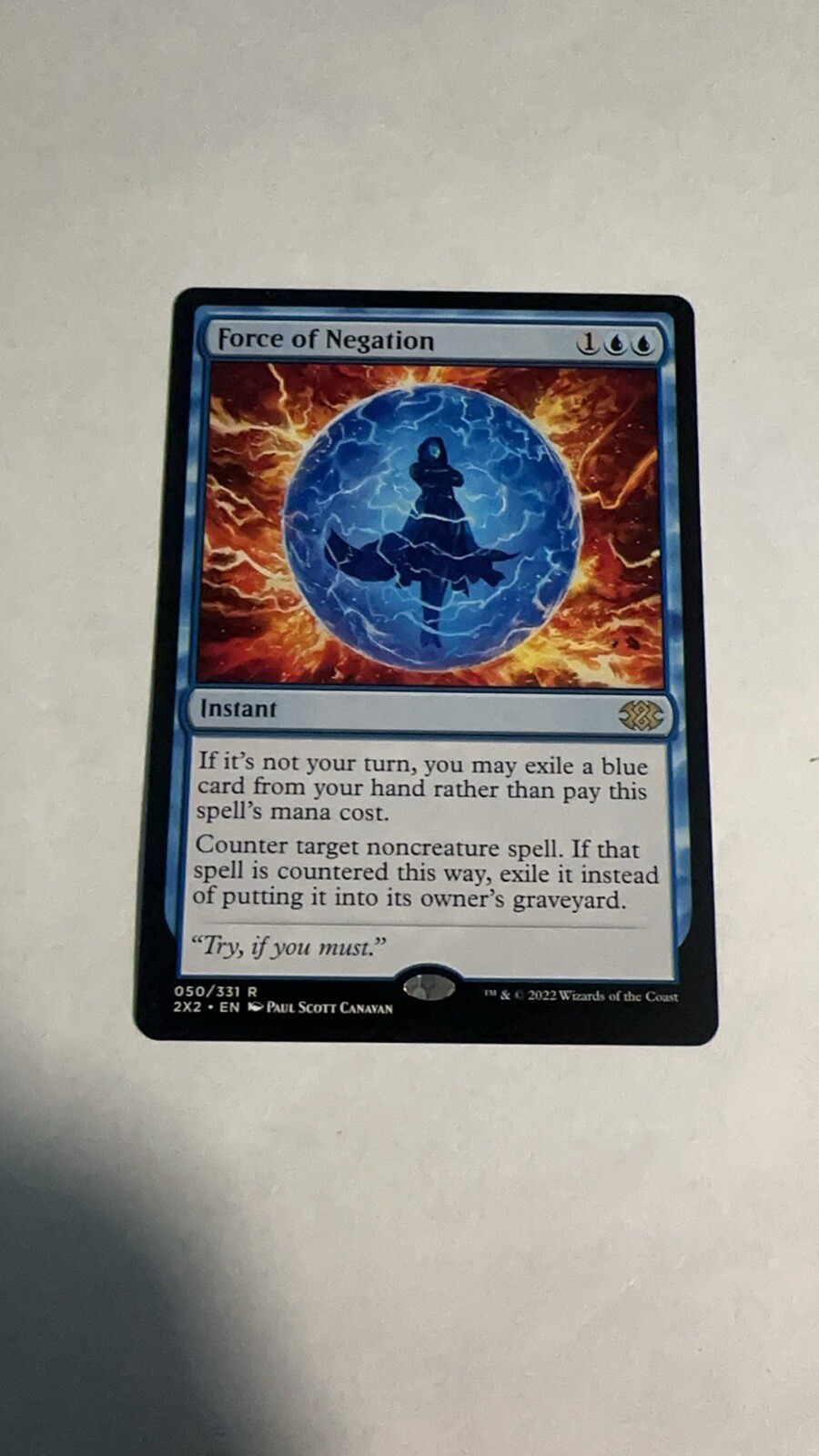 MTG 否定の力Force of Negation MH1foil