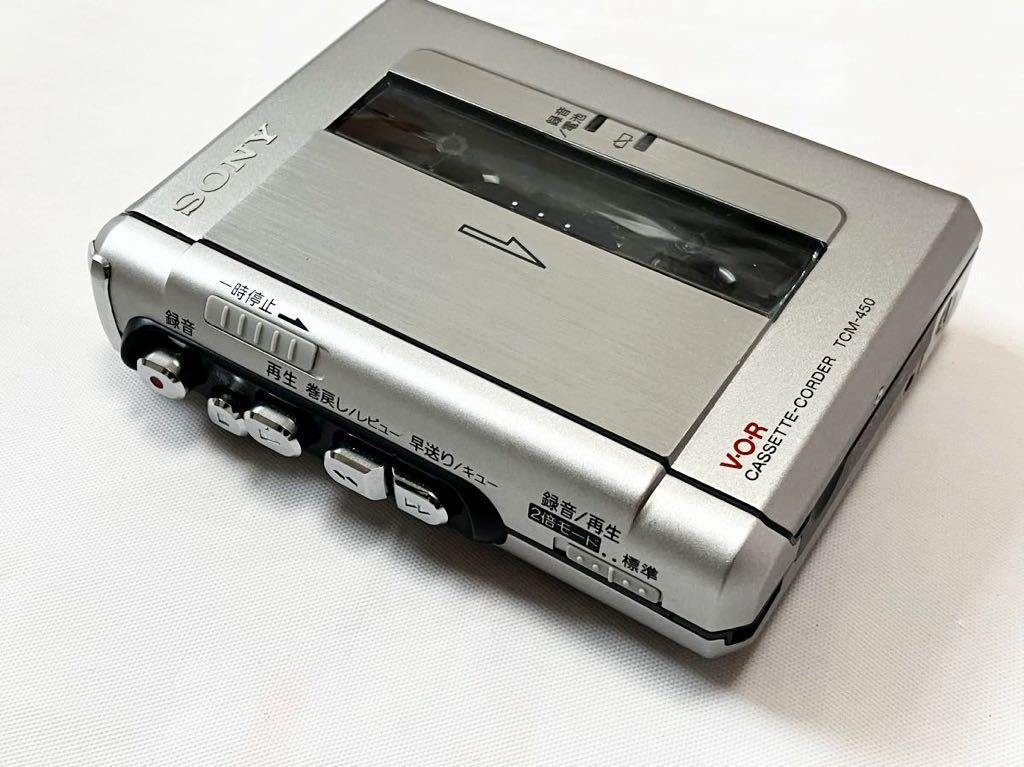 SONY TCM-450 WALKMAN Cassette Tape Recorder Player Portable