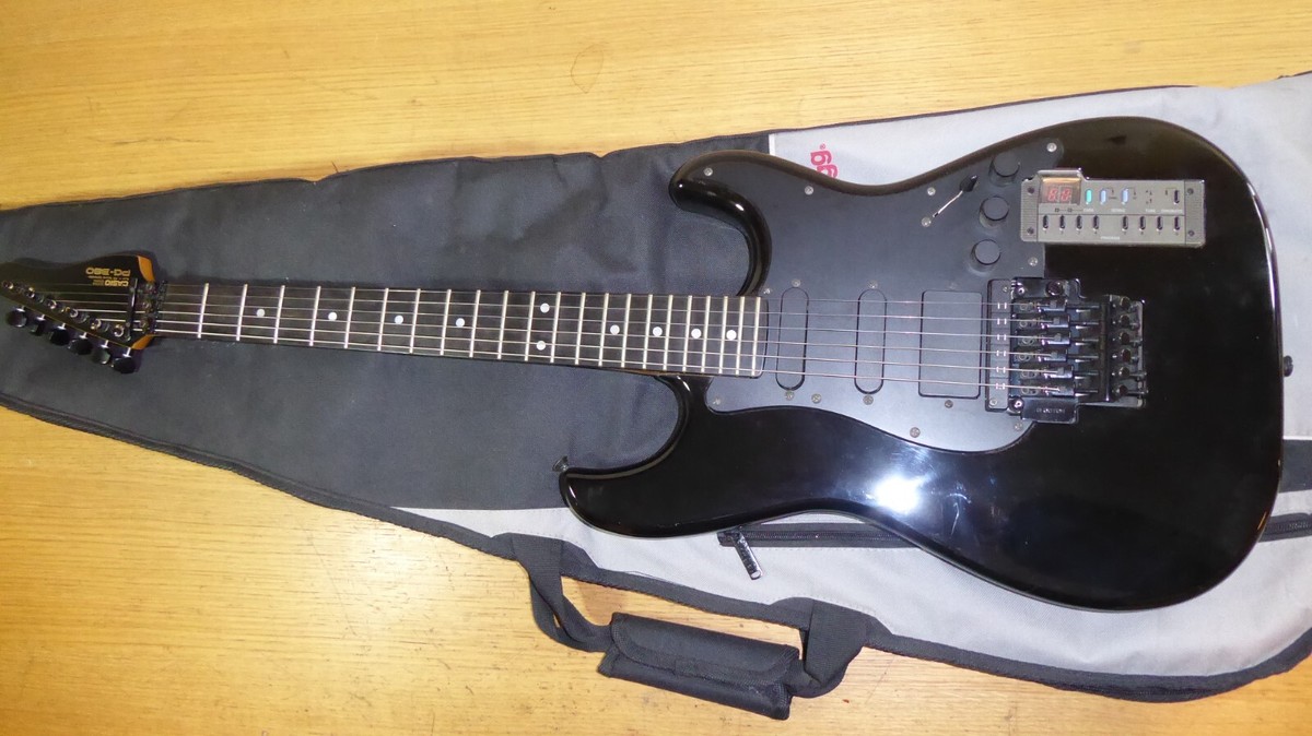 Casio PG-380 Vintage Guitar Synth Built-in iPD Sound Generator