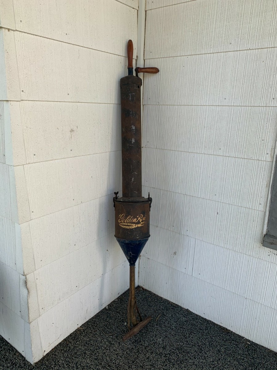 Antique circa 1911 Golden Rod Vacuum Cleaner | eBay