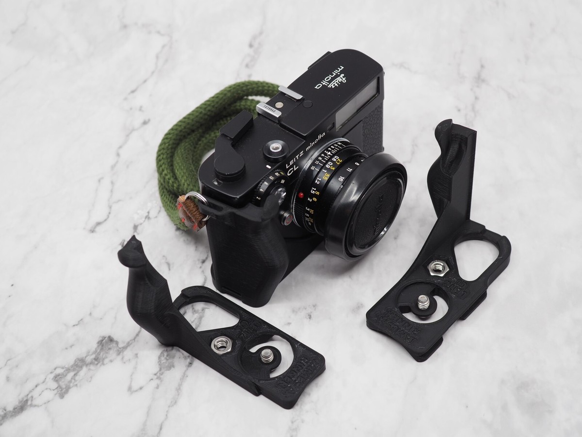 Leica Leitz Minolta CL Hand Grip STD, ARCA Swiss Type, Neck Strap