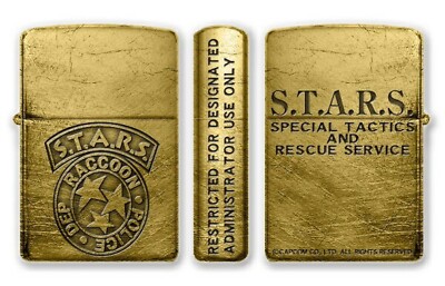 Zippo Resident Evil BIOHAZARD S.T.A.R.S. 20th Anniversary Lighter