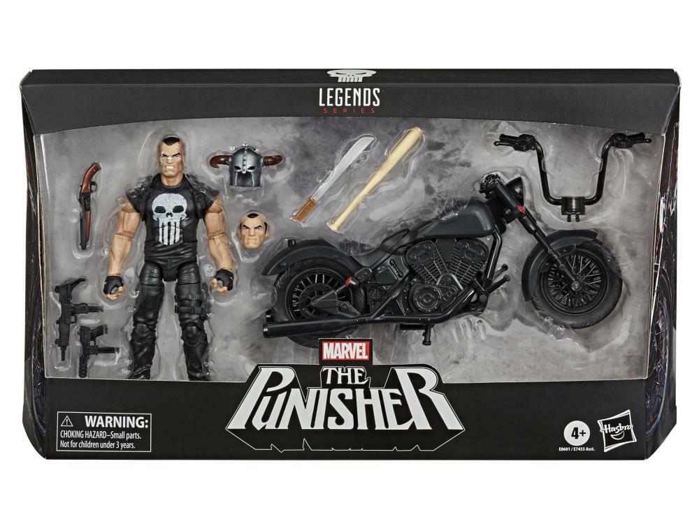 Marvel Legends ~ PUNISHER w/MOTORCYCLE DELUXE ACTION FIGURE SET