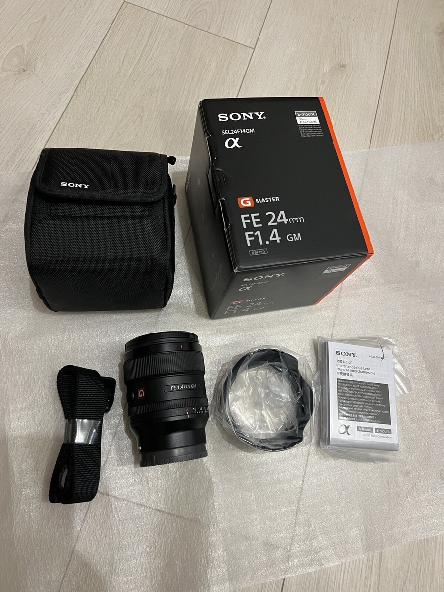 Sony FE 24mm f/1.4 GM Camera Lens Wide Angle Full Frame