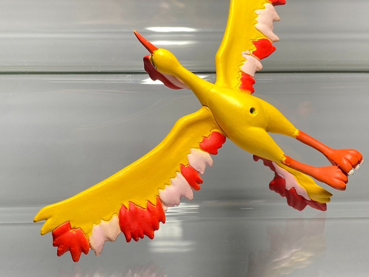 Moltres Pokemon Monster Zukan1/40 Gashapon Collection Figure Toy
