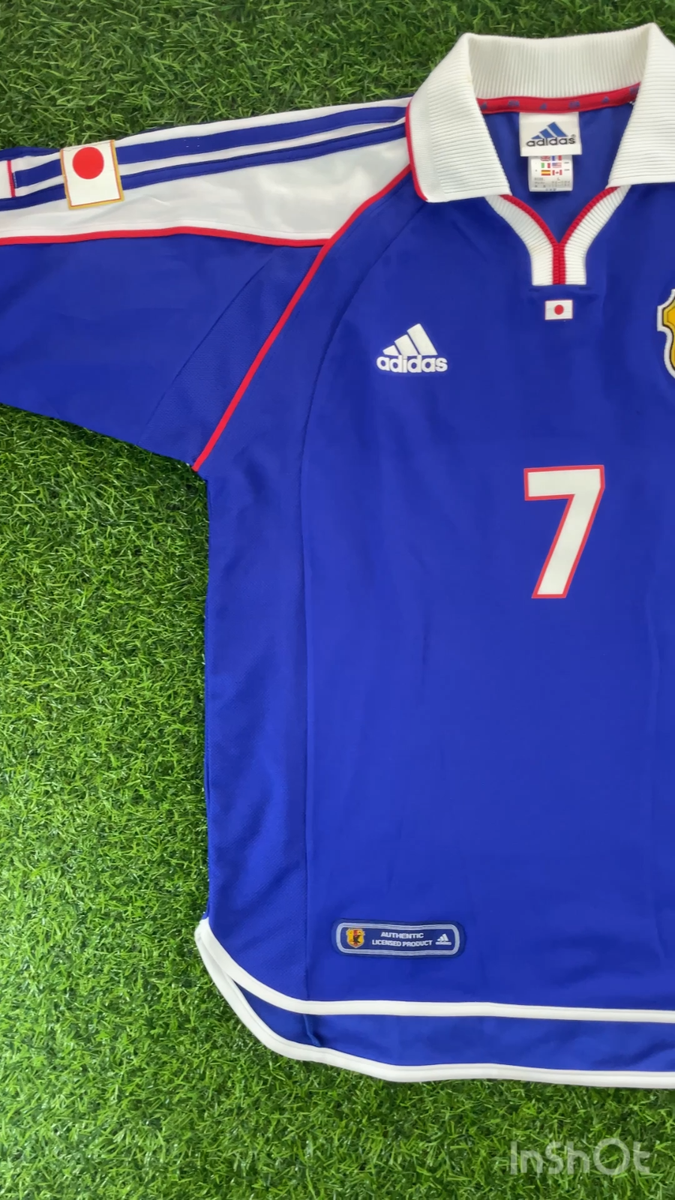 Nakata 2001 Official Japan Shirt Jersey Kit - JPN L / US M - World