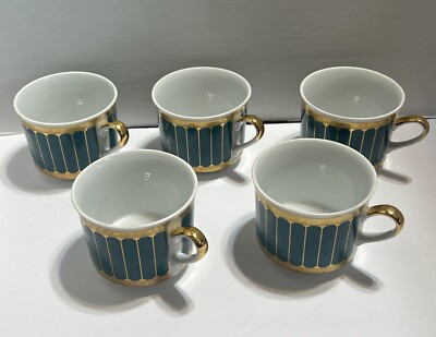 5 Set Leander 1946 “3” Cup & Saucer China De Boheme RGK & One