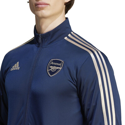 NWT Adidas Men's Arsenal FC Full Zip DNA Track Jacket HZ2044
