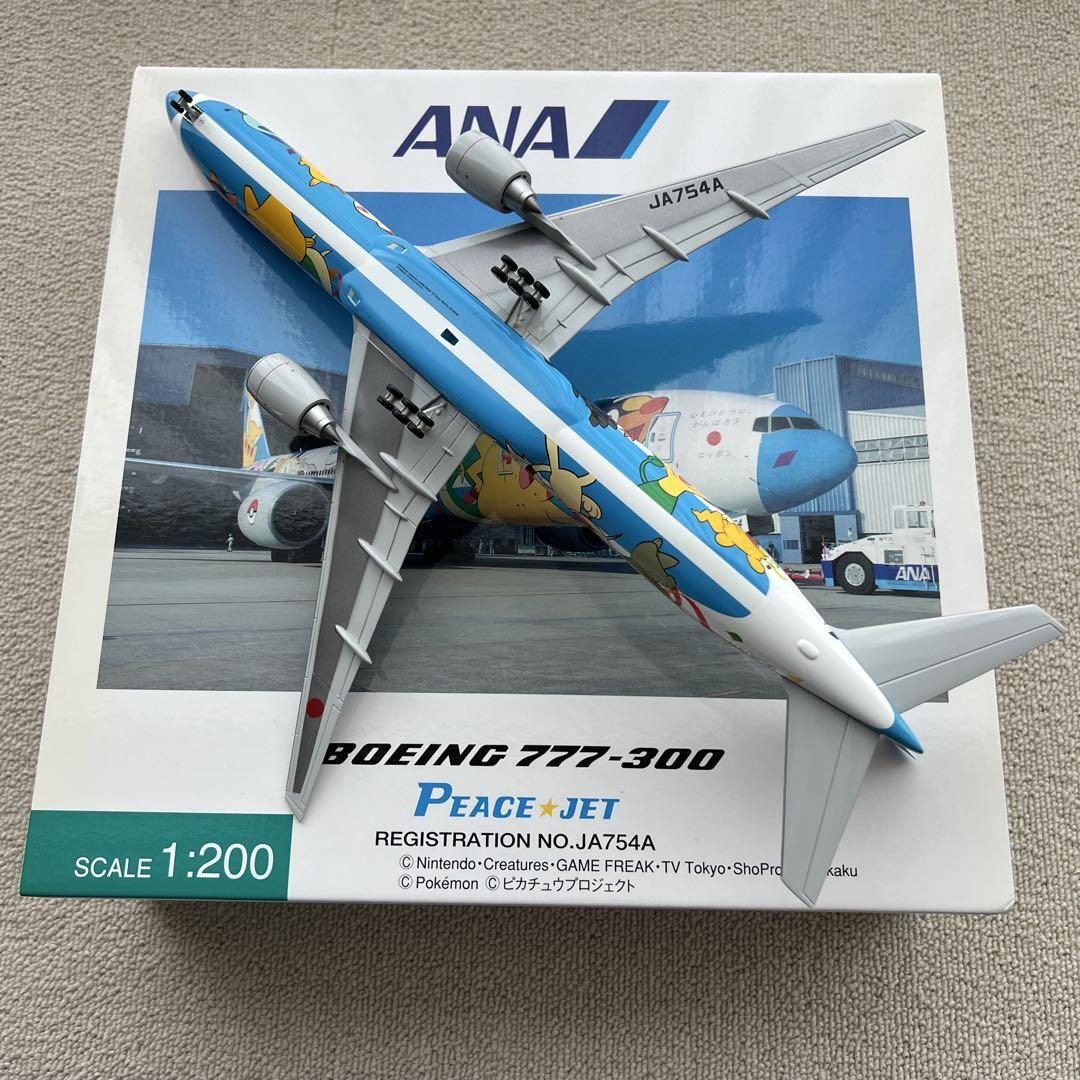 jcwings 1/200 ANA Boeing777-300 ピースジェット jcwings 1/200 ANA