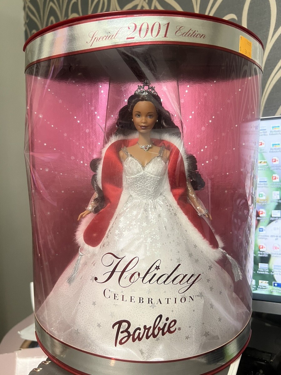 Barbie 2001, Special Edition, Holiday Celebration Barbie ( AFRICAN