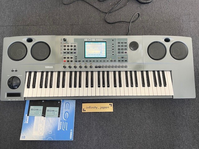 YAMAHA EOS B2000 Synthesizer 61 keys fast ship Genuine floppy disk
