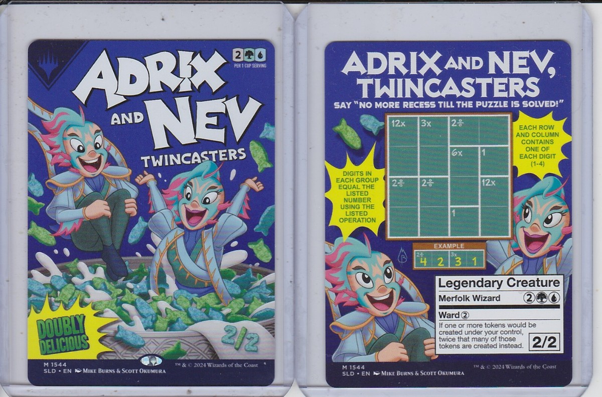 MtG Magic The Gathering Secret Lair Just Add Milk: Second Helpings