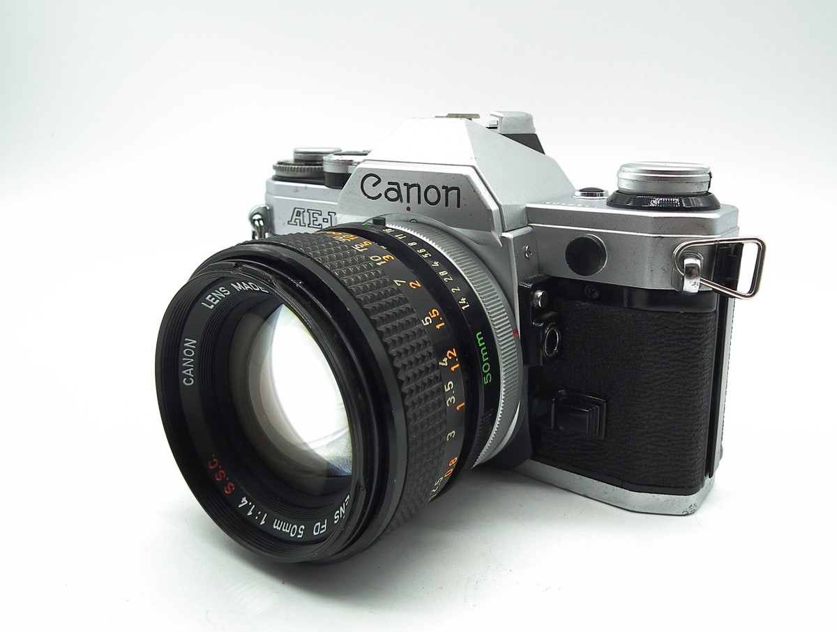 完動品Canon A-1 フィルムカメラ FD 50mm f1.4 レンズ 完動品
