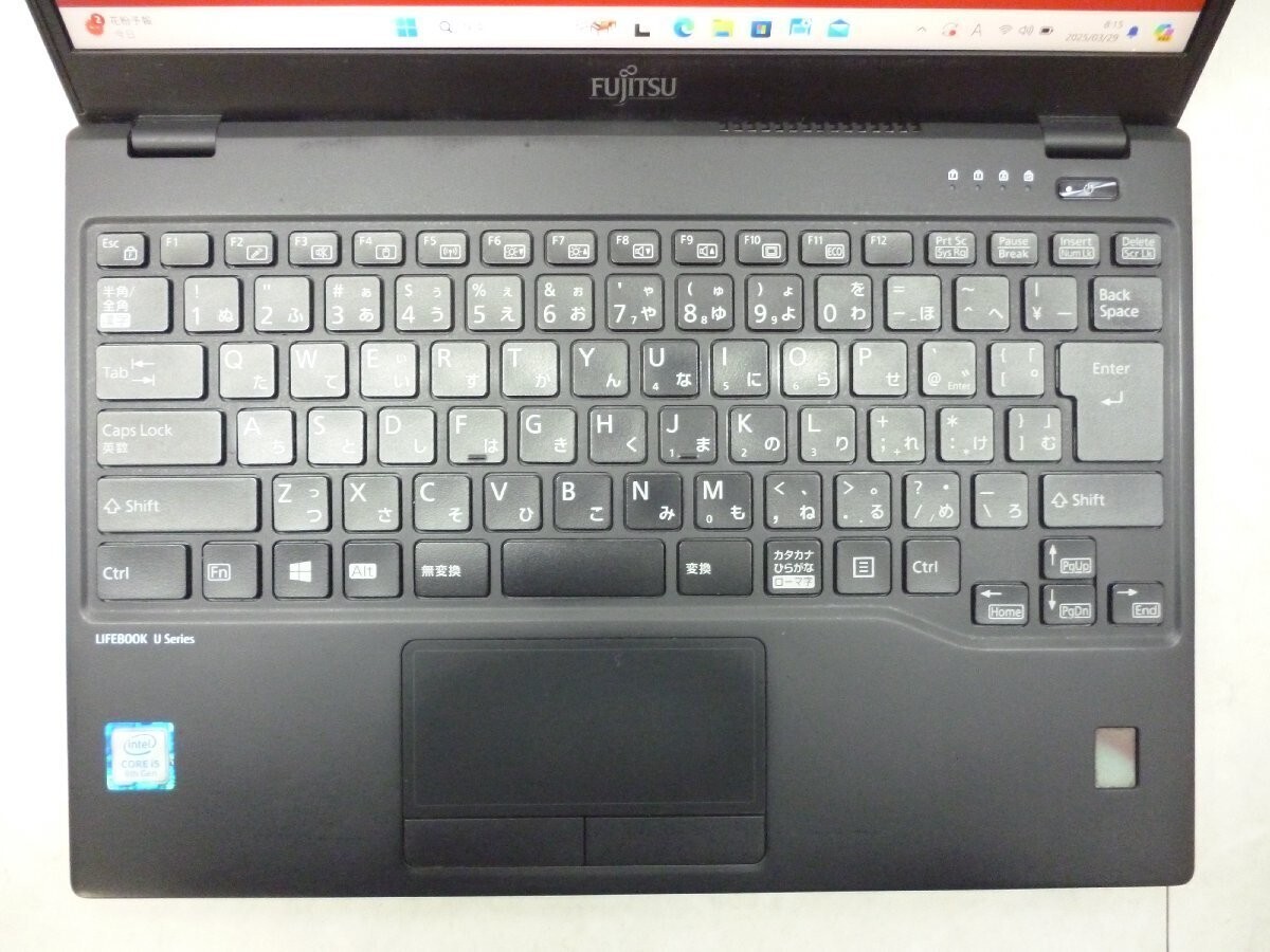Fujitsu lifebook U939/B Red Core i5-8365U 8GB RAM 256GB SSD Used
