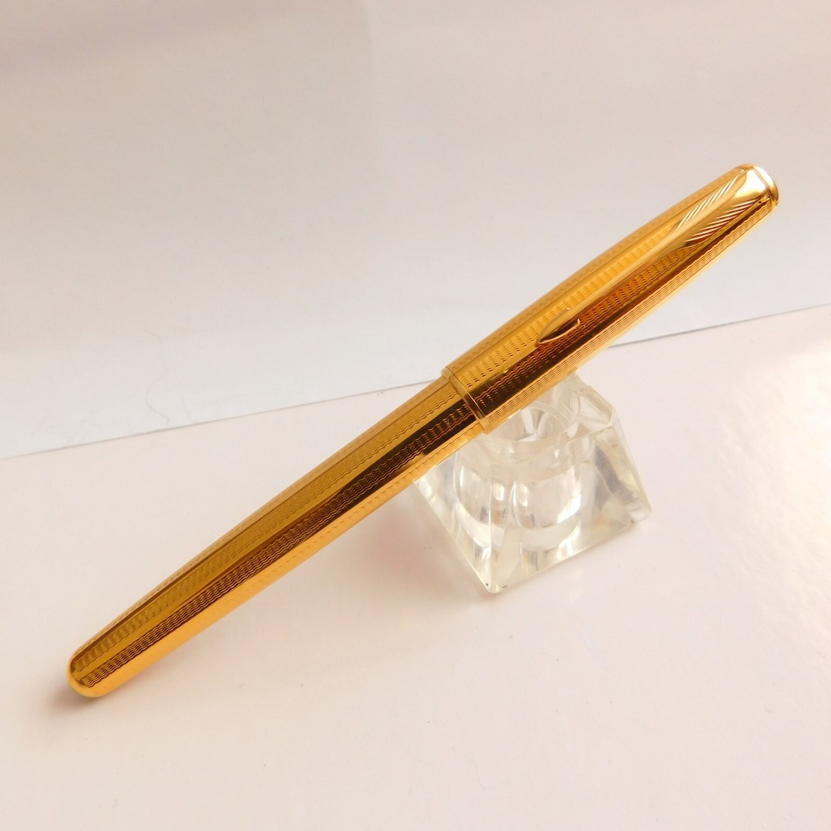 Parker Sonnet Cascade 23KGold Fountain Pen Nib Gold Fine 18K 750