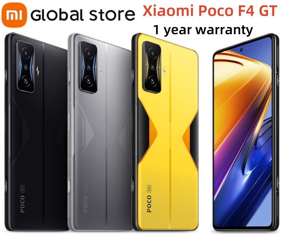Xiaomi Poco F4 GT 128GB 256GB 5G Unlocked Global Android Smartphon