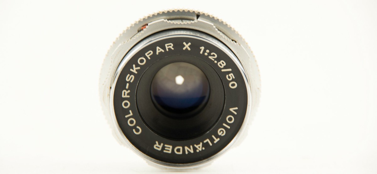 ジャンク・Voigtlander Color-scopar X 50mm 2.8 ドイツ製・ジャンク品