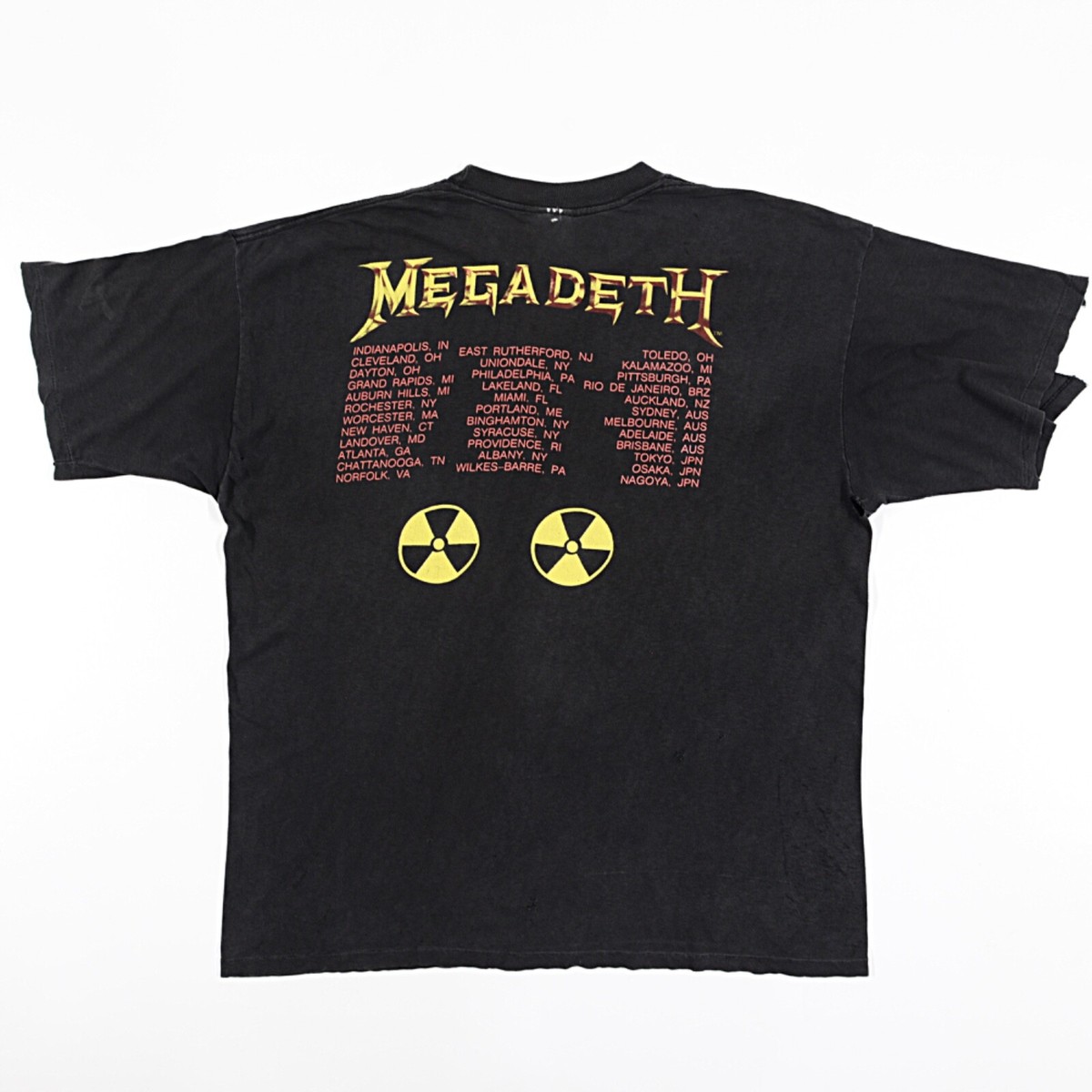 megadeth メガデス brockum vintage Tシャツ L megadeth メガデス