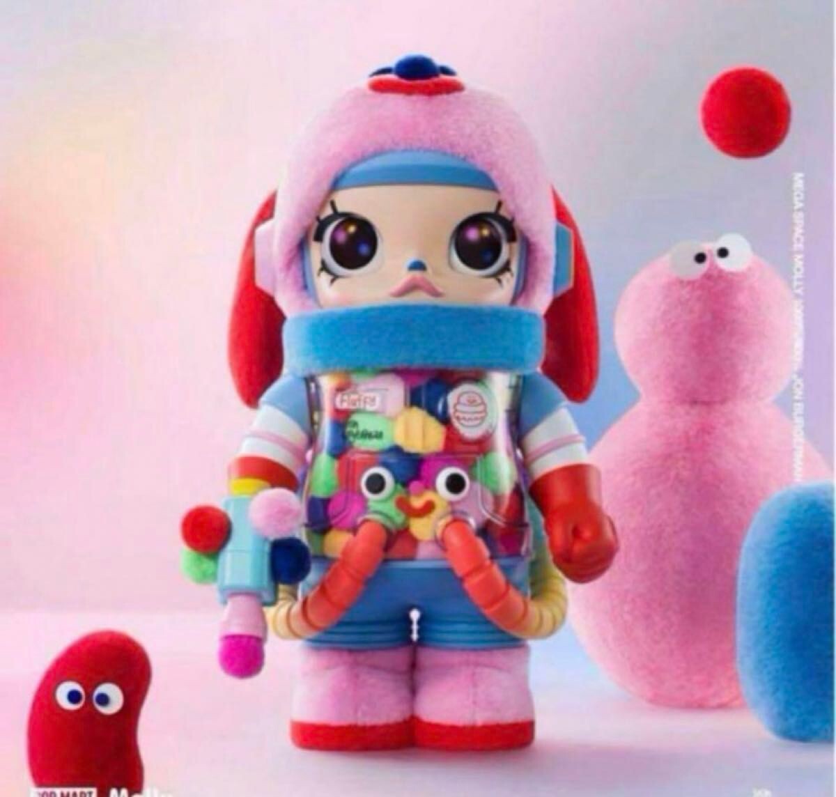 POP Mart MEGA SPACE MOLLY 400% Jon Burgerman 300mm | eBay