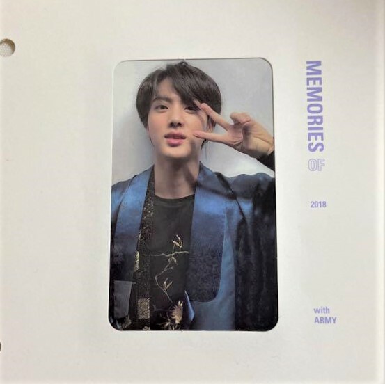 BTS JUNGKOOK memories2018 Blu-ray トレカ Bts Memories 2018 Blu-ray