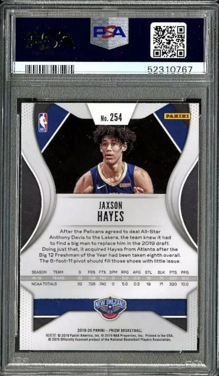 2019 Panini Mosaic Jaxson Hayes RC PSA 10 Gem Mint #254 Rookie | eBay