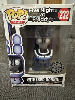 最終価格】【希少】 funko pop withered bonnie 最終価格】【希少