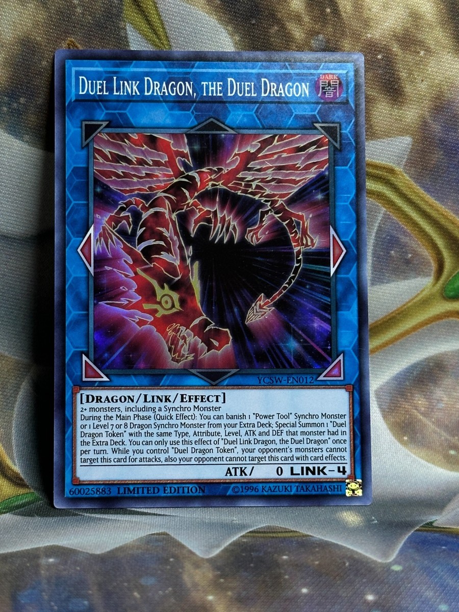 Yu-Gi-Oh! Duel Link Dragon, The Duel Dragon YCSW-EN012 Super Rare