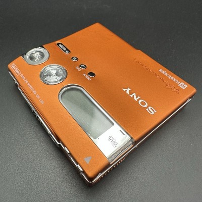 Sony MZ-N910 MD WALKMAN Orange Fully Tested Working | eBay