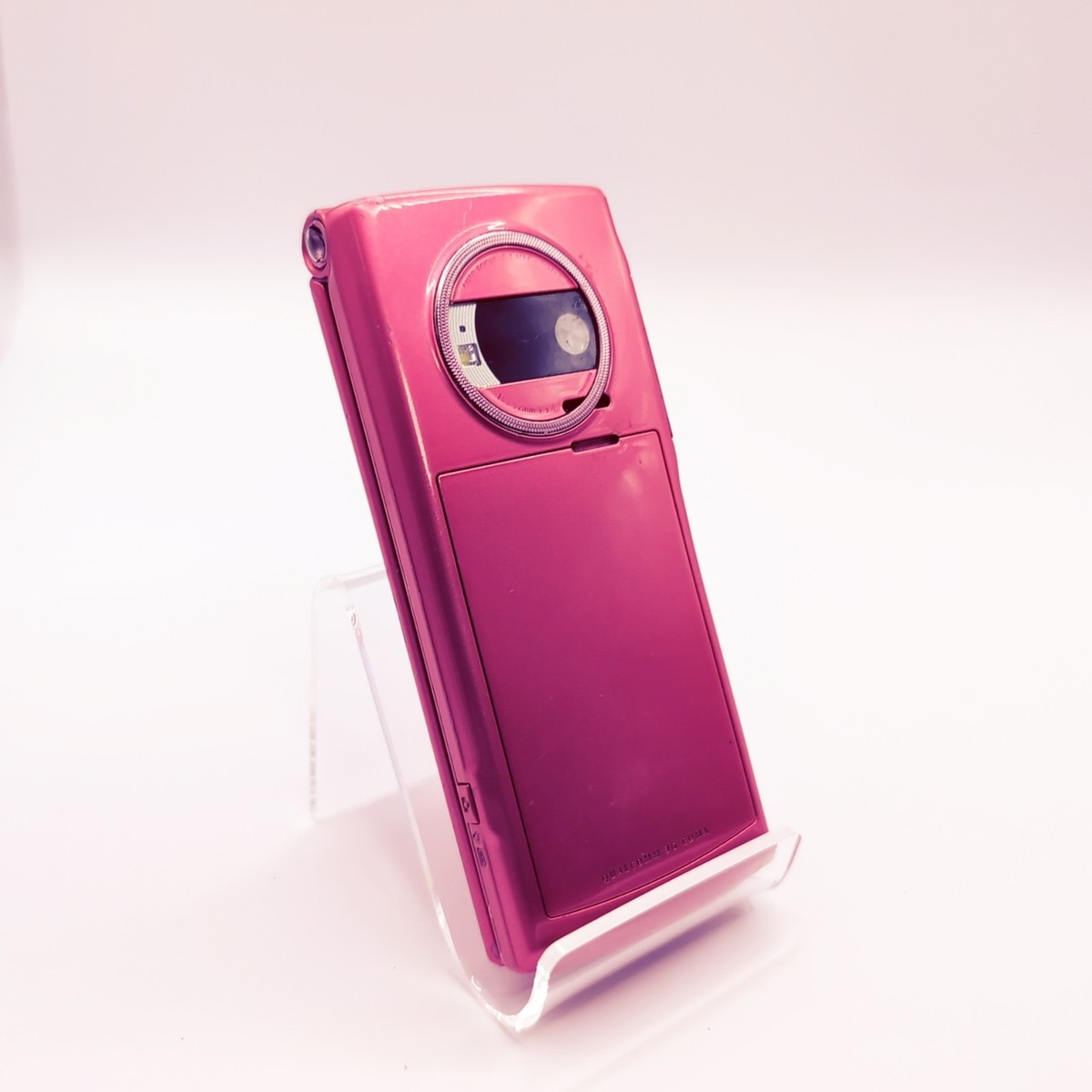 Toshiba Au T008 Pink Flip Phone Japanese Mobile Keitai Cell Phone