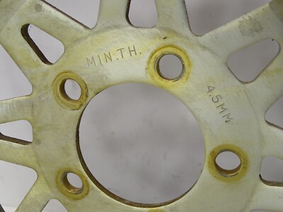 1990 Kawasaki Ninja ZX7 ZX750 Front Right Brake Rotor | eBay