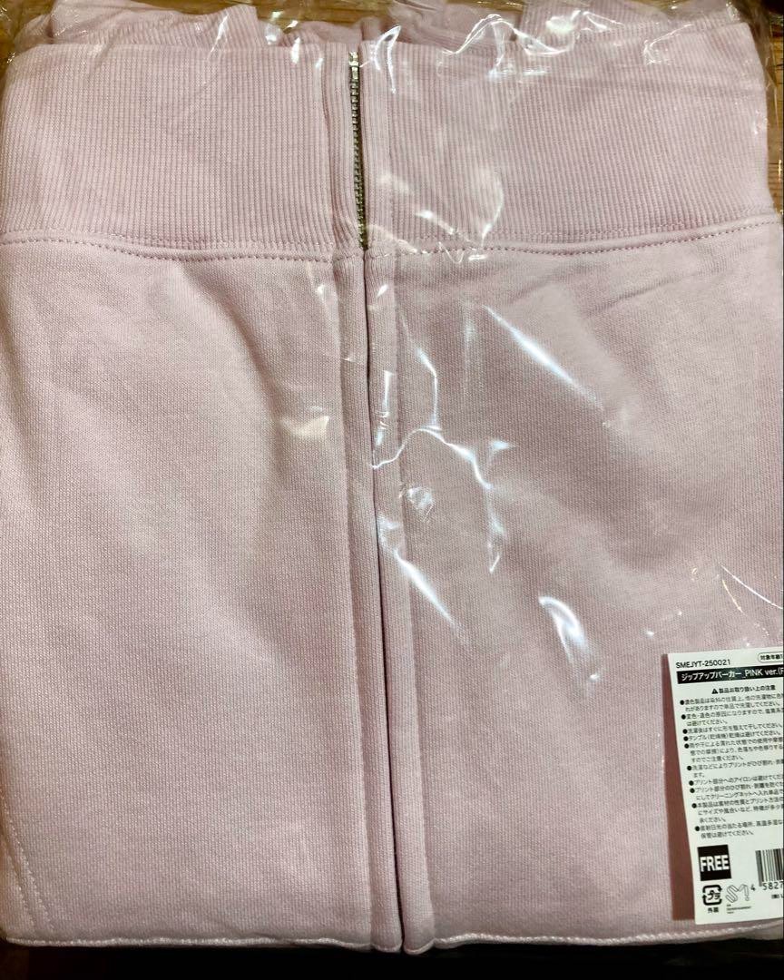 YUTA PERSONA ジップアップパーカー PINK ピンク NCT127 YUTA LIVE