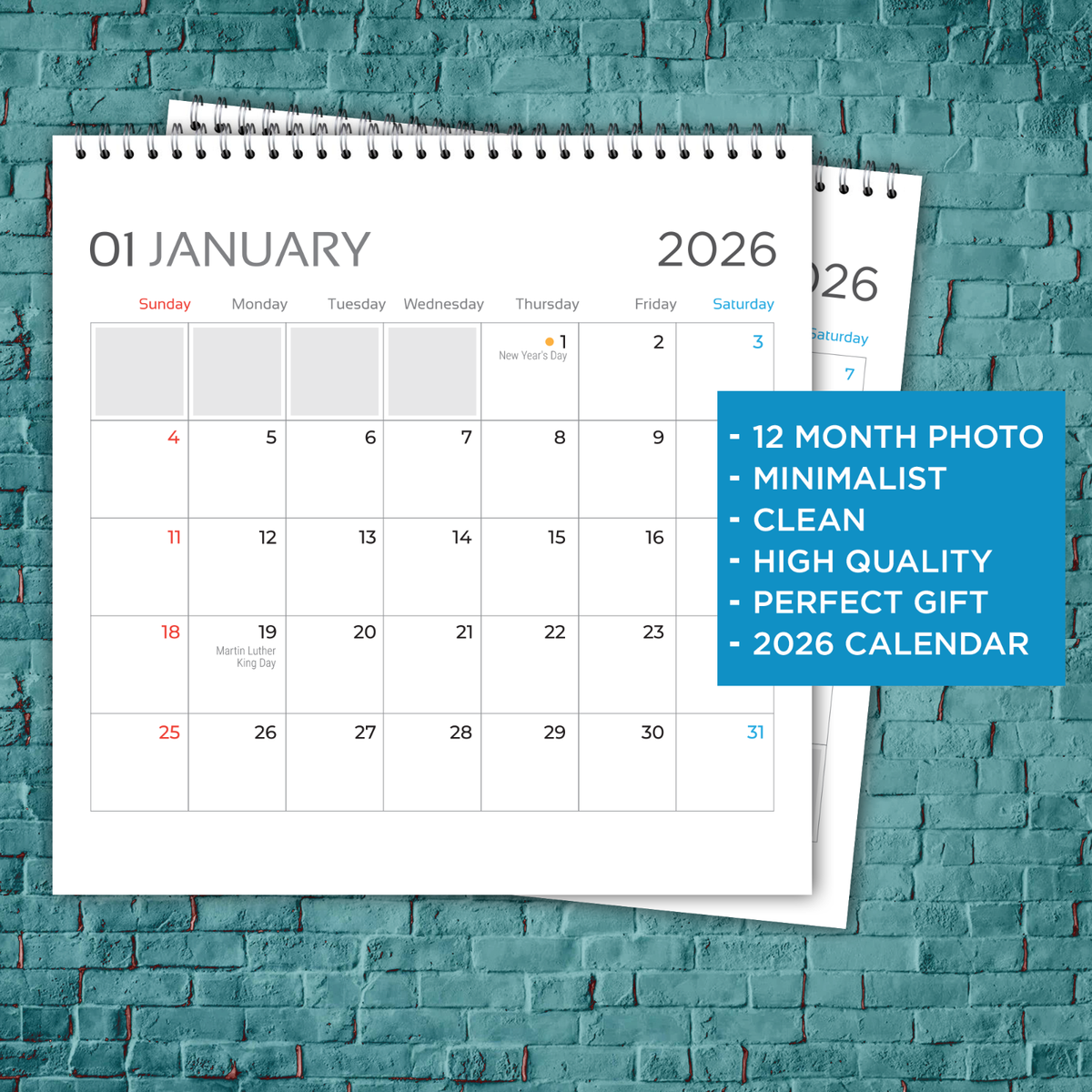 Kate Upton 2026 Wall Calendar 12-Month Celebrity Photo Calendar | eBay