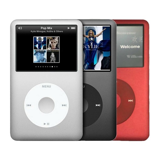 NEW Apple iPod classic 7th Gen 120GB ~ 512GB 1/2TB（Black/Silver