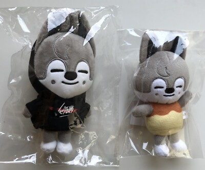 Stray Kids Bang Chan Skzoo Mini Size Official Stuffed Plush & Bag