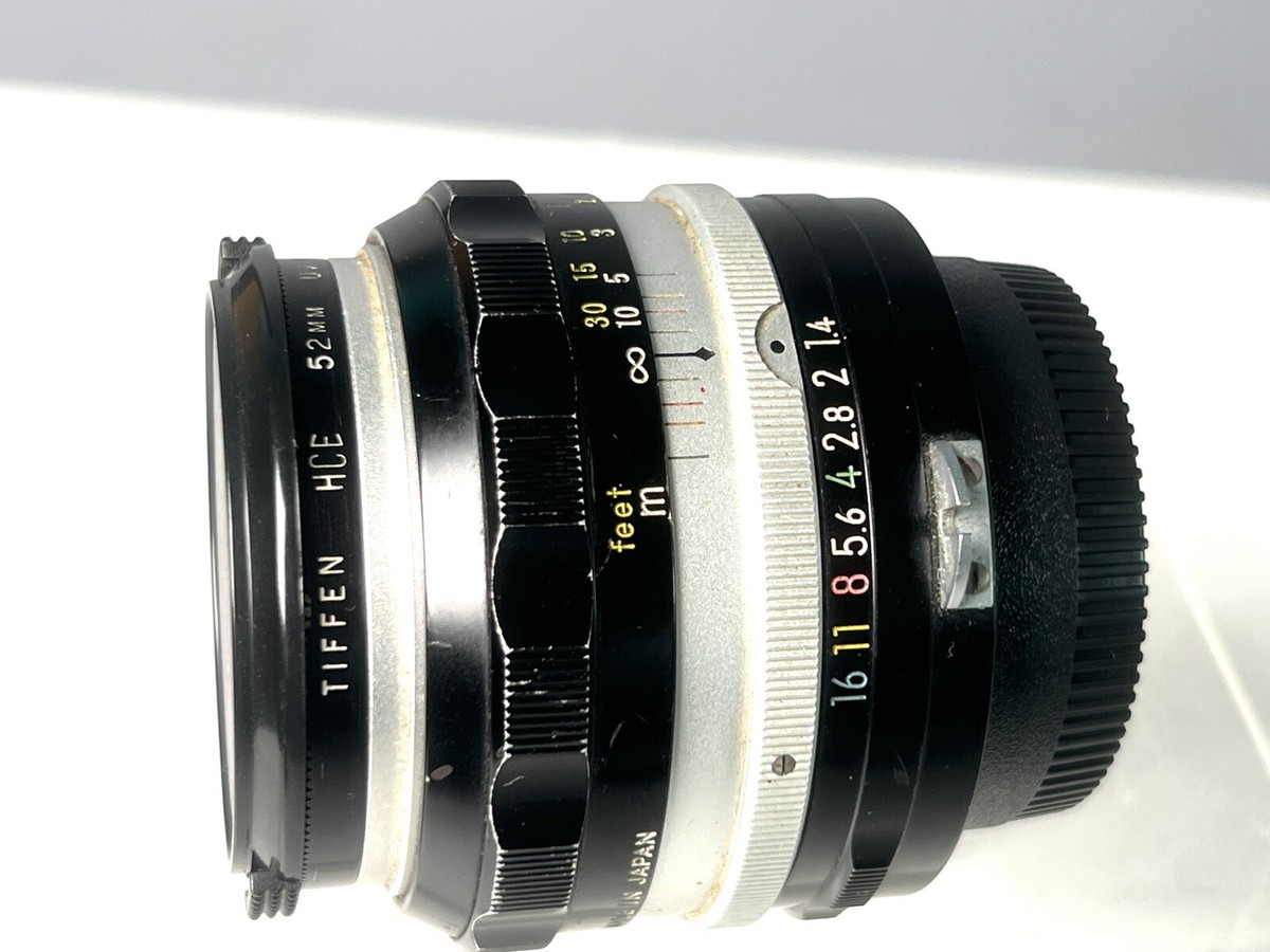 Nice Nikon NIKKOR-S Auto 50mm f1.4 MF Non-Ai Vintage Lens | eBay